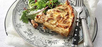 Pfifferling-Rosmarin-Quiche