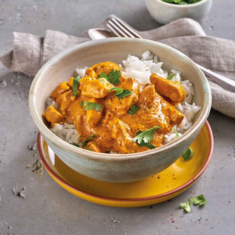 Indischer Hähnchentopf mit Reis Rezept | WW Deutschland Indischer Hähnchentopf mit Reis Rezept | WW Deutschland