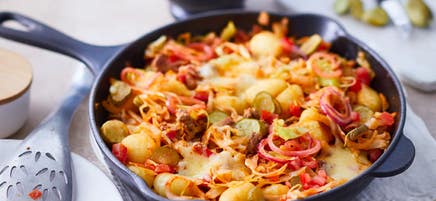 Gnocchi Cheeseburger-Style