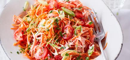 Tomaten-Karotten-Salat