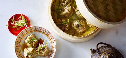 Gingery Pork & Shiitake Dumplings