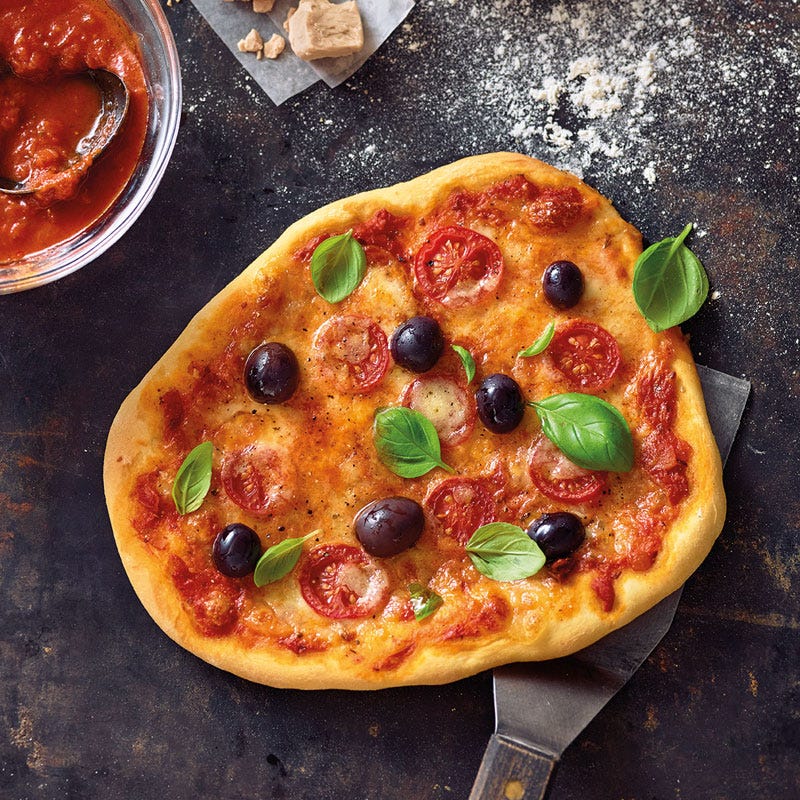 Selbstgemachter Pizzateig