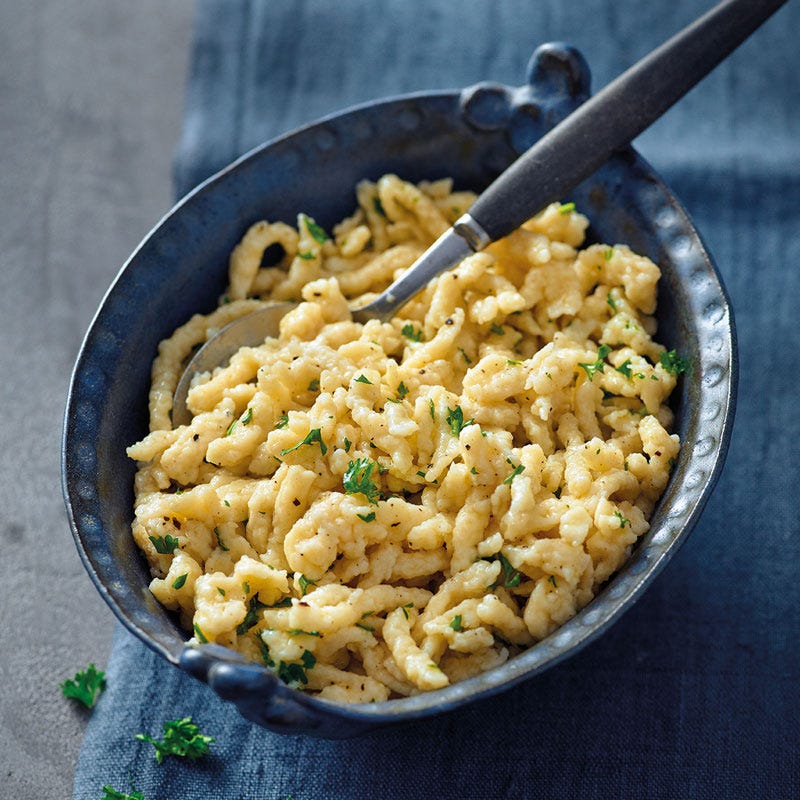 Selbstgemachte Spätzle