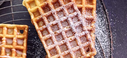 Fluffige Waffeln