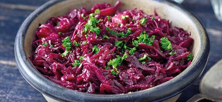 Apfelrotkohl