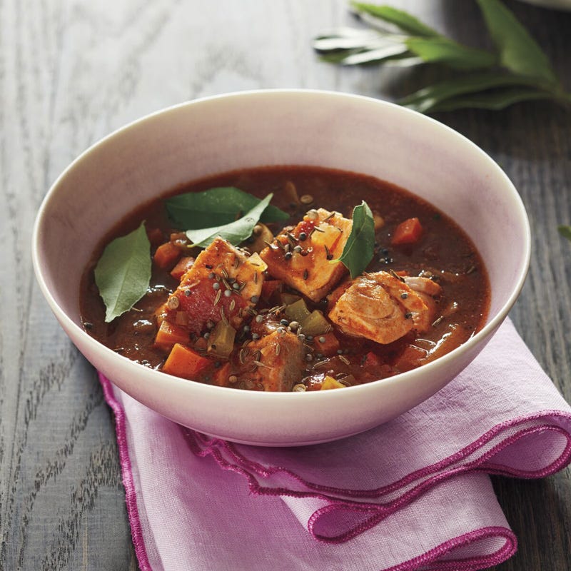 Indian fish curry