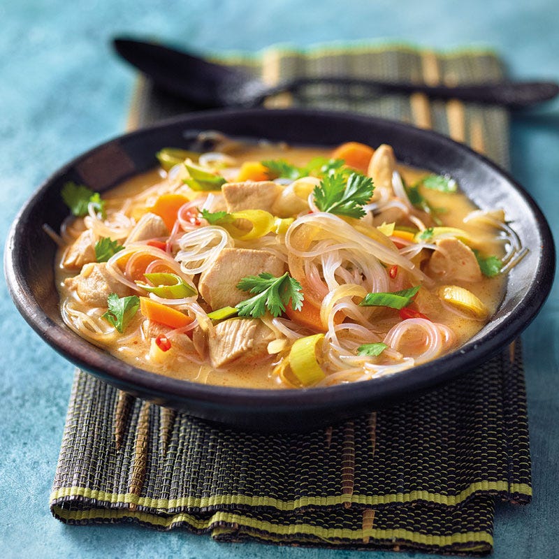 Thailändische Glasnudelsuppe