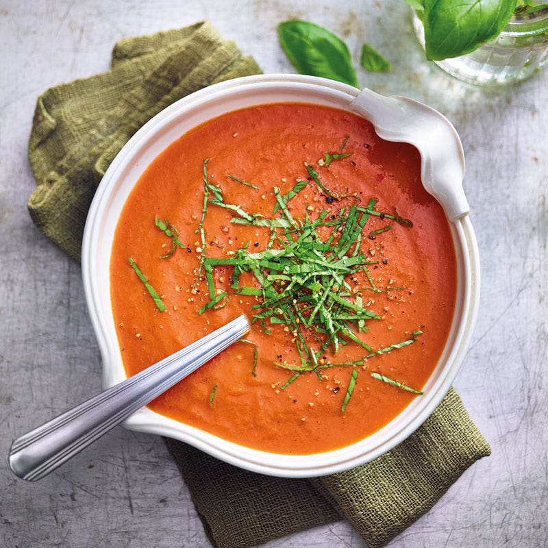 Rösttomatensuppe