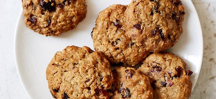 Cranberry-Ginger Oatmeal Cookies