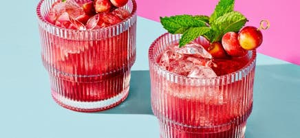 Grape-Prosecco Spritzer