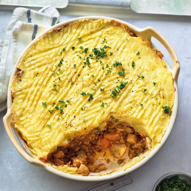 Shepard's Pie mit Linsen