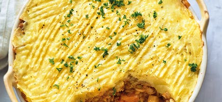 Shepherd's Pie mit Linsen