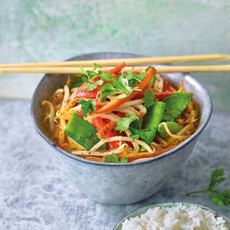 Gemüse-Kokos-Curry