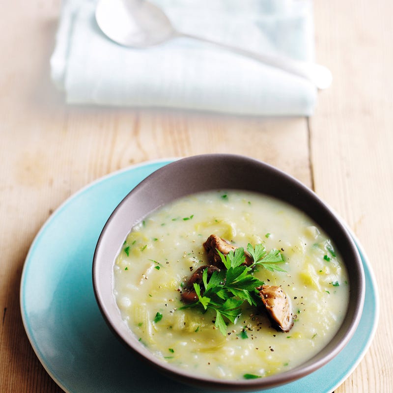 Photo de/du Soupe poireaux pommes de terre et moules par WW
