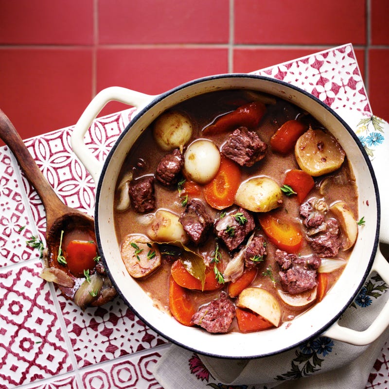 Photo de/du Mijoté de boeuf avec navets et carottes par WW