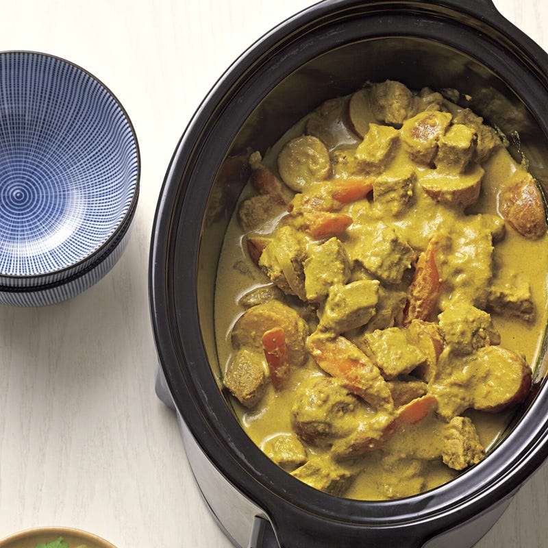 Beef soup with lemongrass and coconut