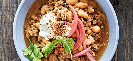 Chicken and white bean chili