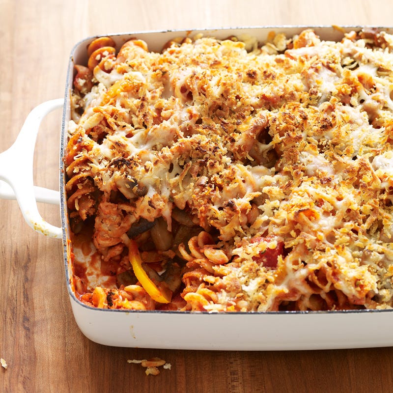 Photo of Chicken Sausage, Mushroom and Pasta Casserole by WW
