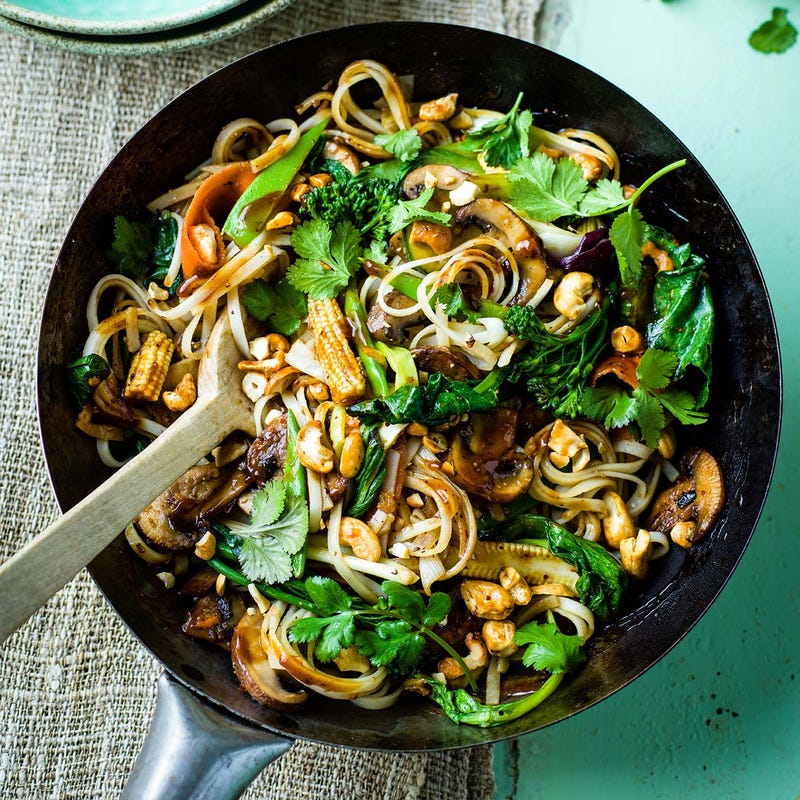 Photo of Mushroom, cashew & black bean stir-fry by WW