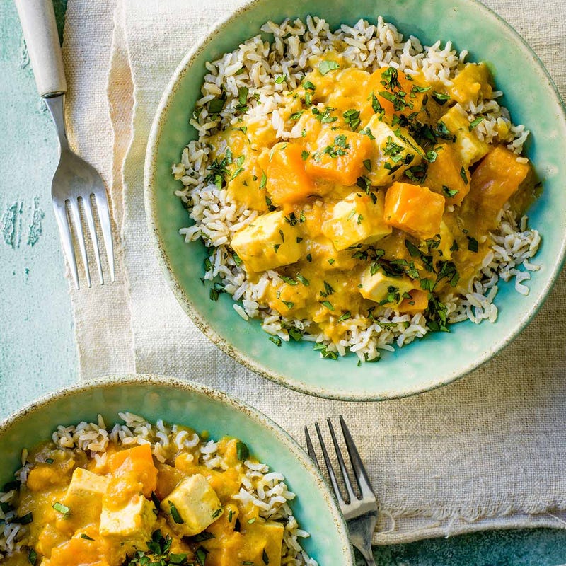 Photo of Butternut squash & tofu Thai curry by WW