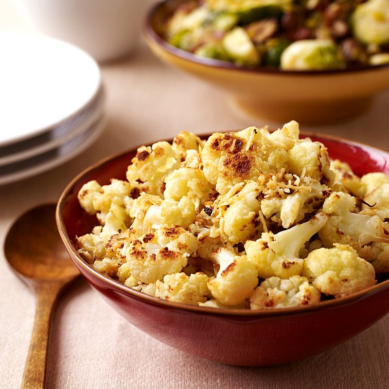 Photo of Roasted cauliflower with parmesan cheese by WW