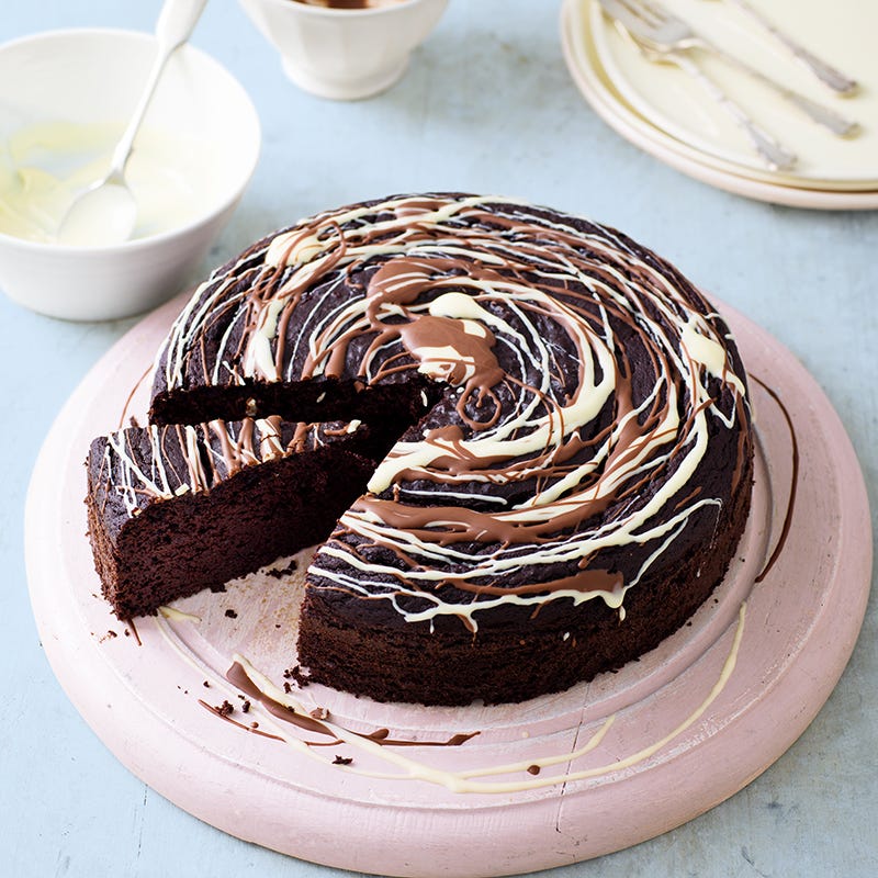 Chocolate black bean cake