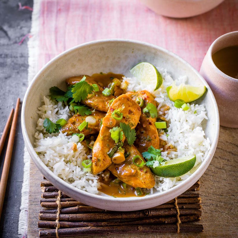 Photo of Sticky peanut butter chicken by WW