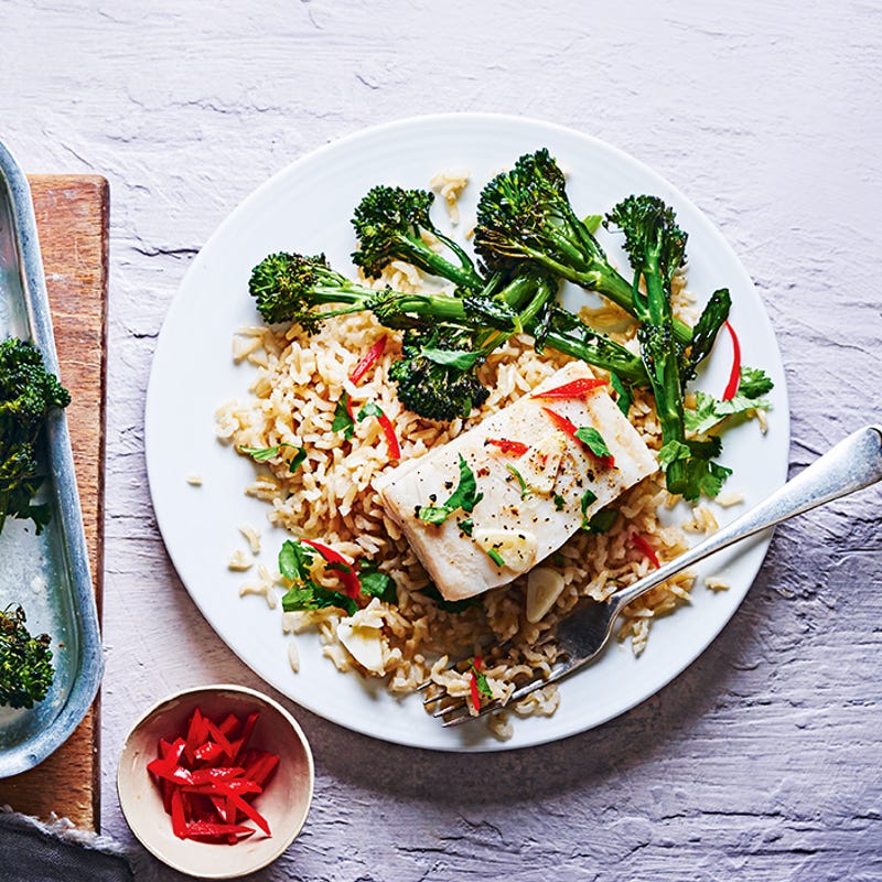 Photo of Lime & chilli marinated fish traybake by WW