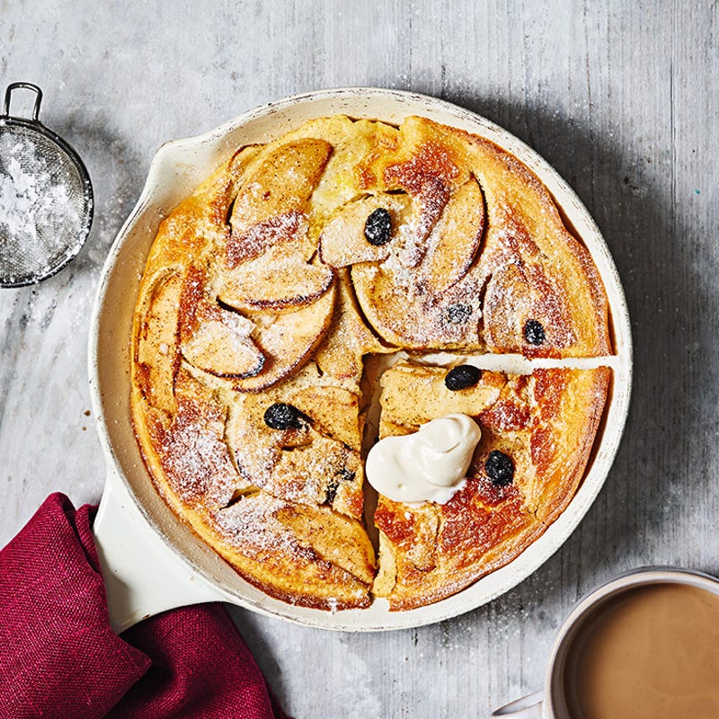 Photo of Apple & raisin Dutch baby pancake by WW
