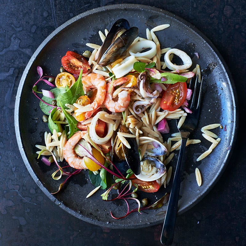 Photo of Lemon risoni and seafood salad by WW