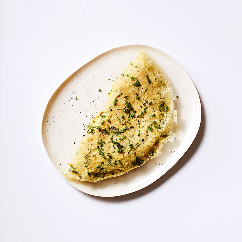 Omelette mit frischen Kräutern