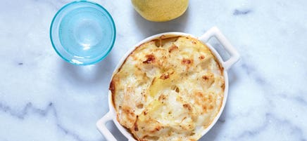 Gratin de chou-fleur et pommes de terre