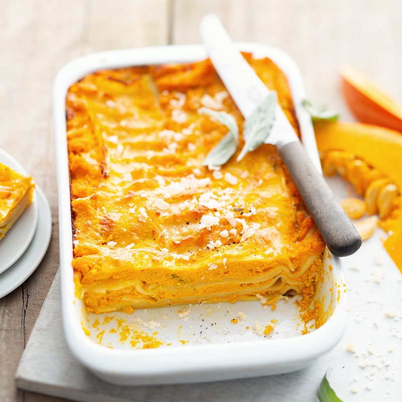 Lasagnes de potimarron à la sauge