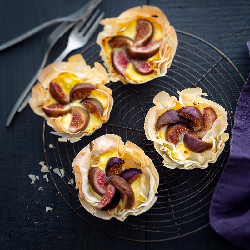 Tartelettes filo aux figues