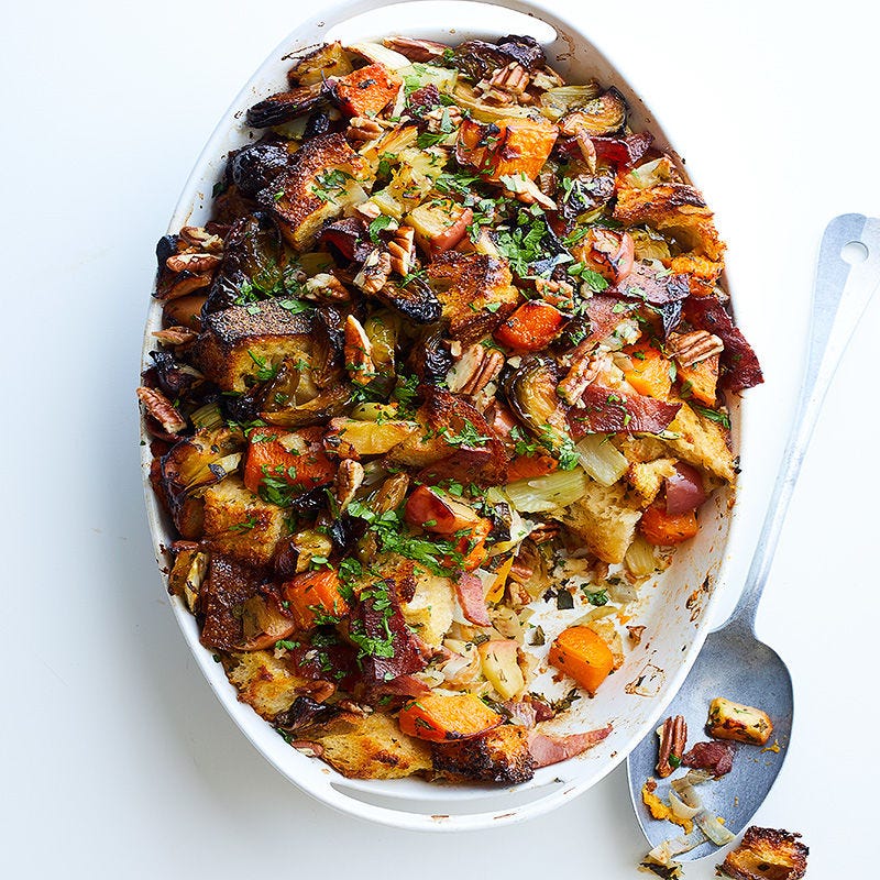 Photo of Roasted Vegetable and Herb Stuffing by WW