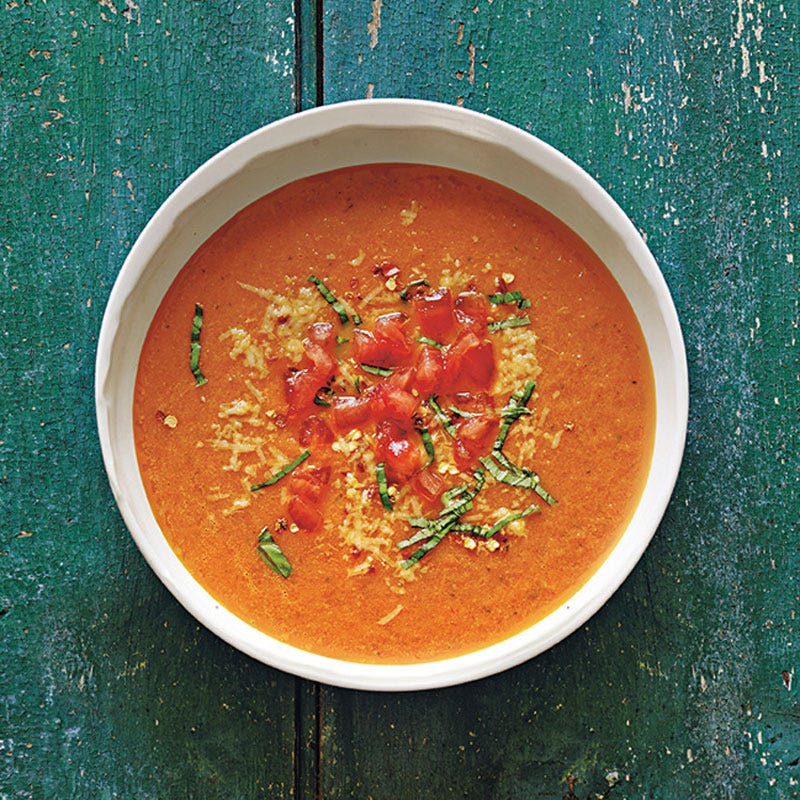 Klassische Tomatensuppe