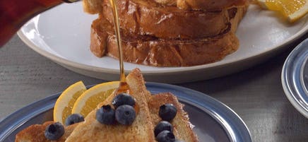 Eggnog French toast