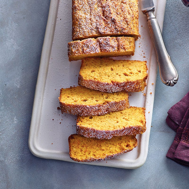 Karottenkuchen mit weißen Bohnen