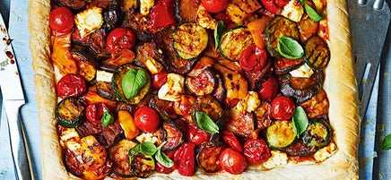Ratatouille tart