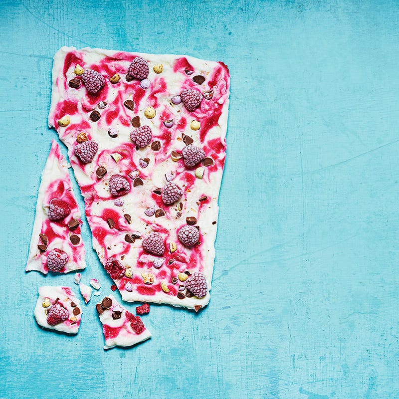 Photo of Easter frozen yogurt bark by WW