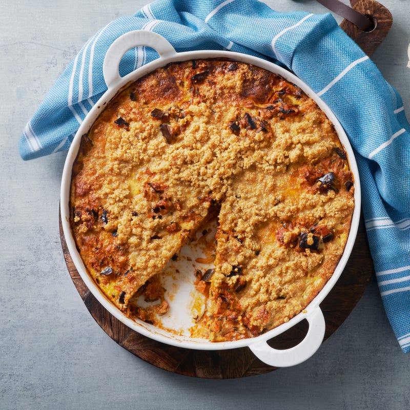Foto av Smuldegspaj med zucchini och aubergine från WW ViktVäktarna