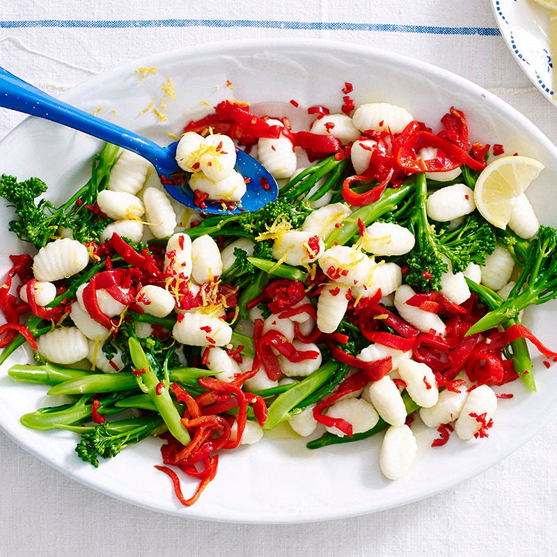 Photo of Gnocchi with baby broccoli, chili & lemon by WW