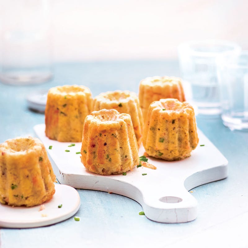 Cannelés au saumon fumé