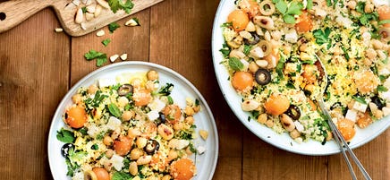 Taboulé melon feta