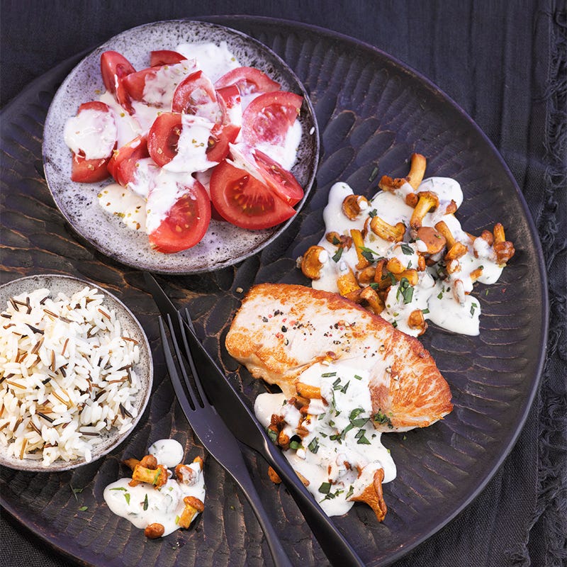 Photo de Steak chasseur au riz sauvage prise par WW