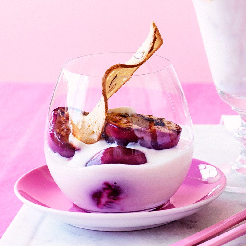 Photo of Vegan plum and almond parfait by WW