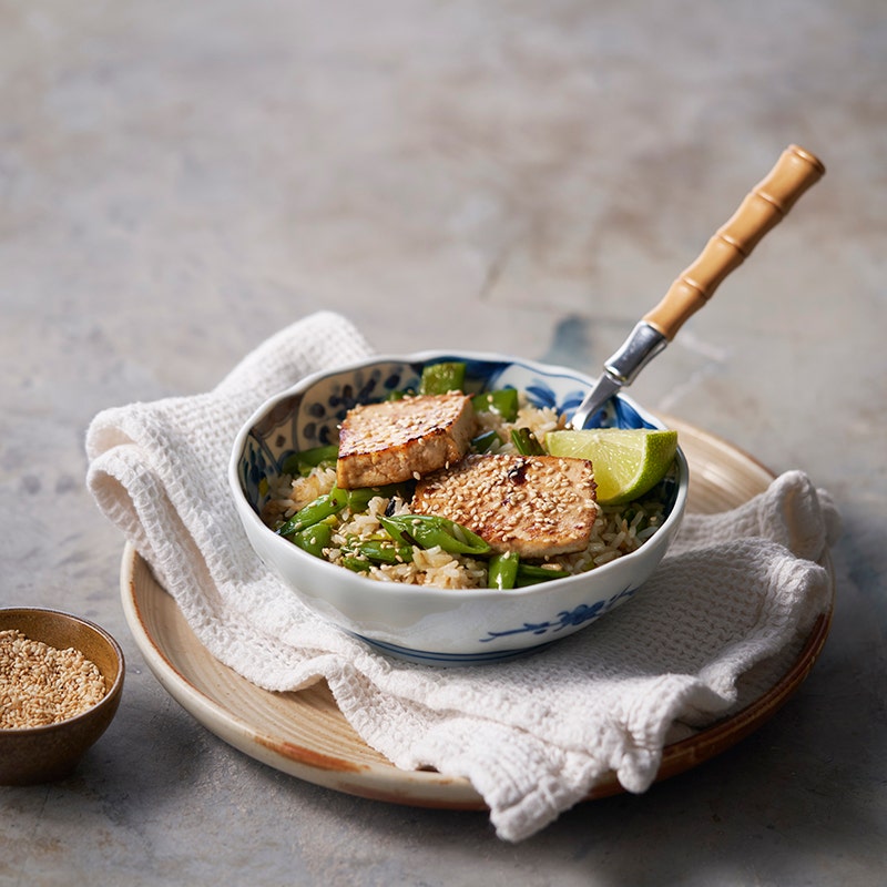 ViktVäktarna - Fried rice med hoisinglaserad tofu