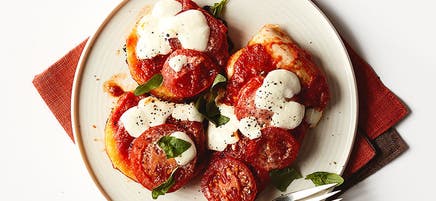 Chicken & polenta parmesan packet