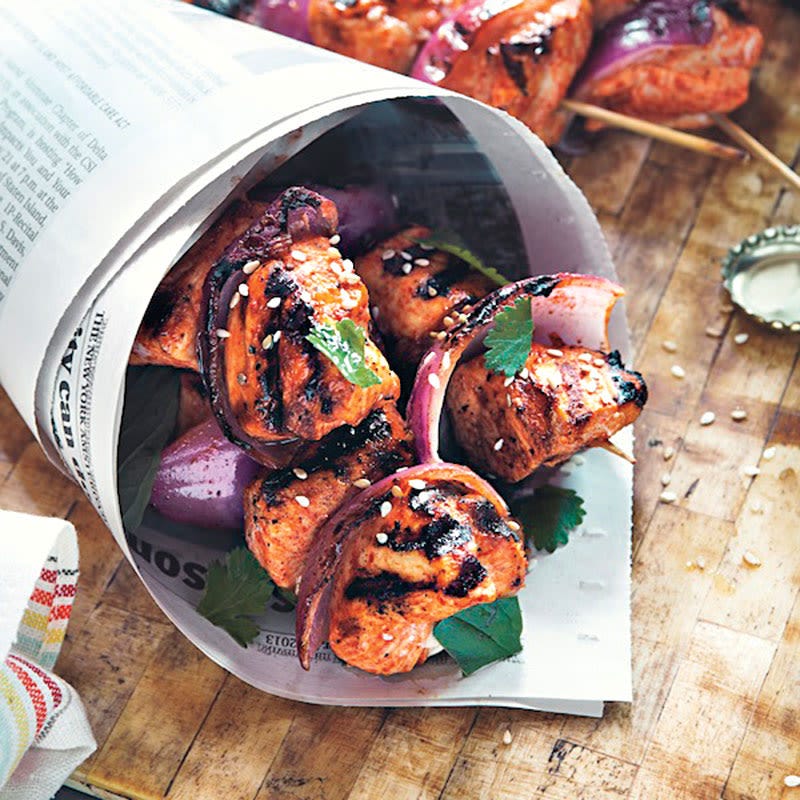 Photo de Brochettes au poulet chipotle par WW