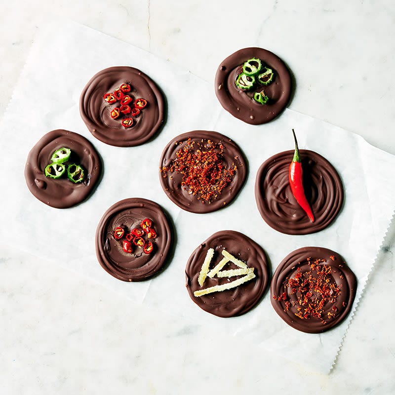 Photo of Sweet-heat chocolate disks by WW